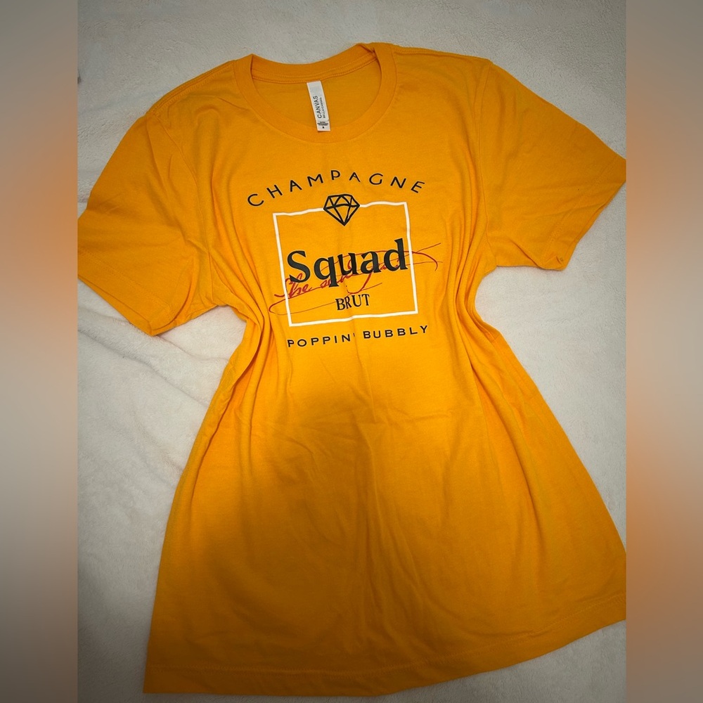 Bella Canvas Vibrant Gold Tee